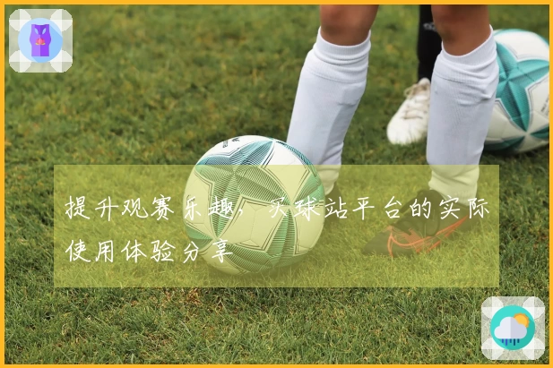 提升观赛乐趣，买球站平台的实际使用体验分享